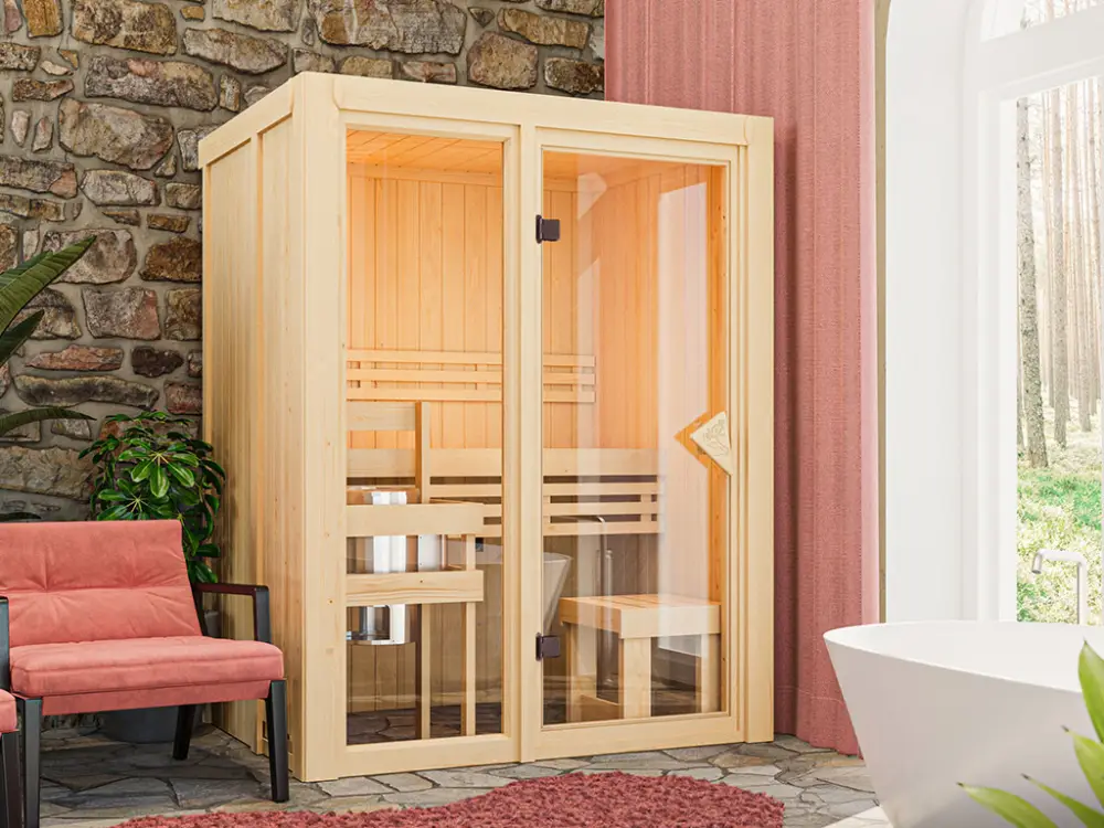 Actieprijs Element sauna 68 mm Paradiso 1