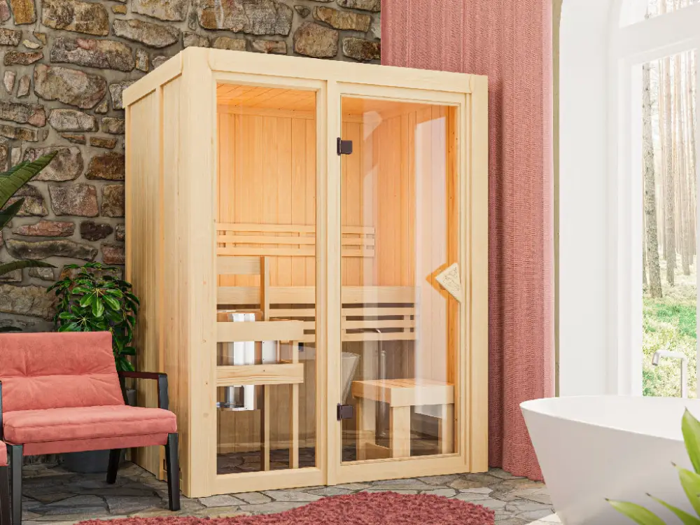 Goedkoop Sauna Avari 1 naturel