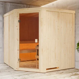 Systeemsauna SPAARSET Kotka incl. 9 kW kachel met int. besturing Premium