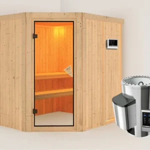 Nu Kopen Systeemsauna Lilja incl. Plug & Play saunakachel externe besturing