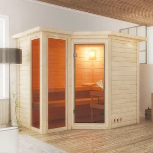Bestseller Massieve sauna Amara met dakkraag