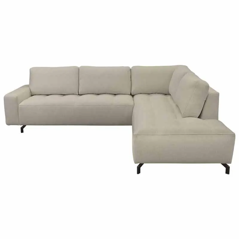 Exclusieve Aanbieding Hoekbank - Lagom - rechts - stof Positano 83