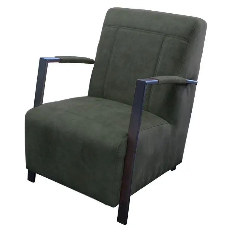Beperkte Voorraad Fauteuil - Rosetta - velours Adore groen 156