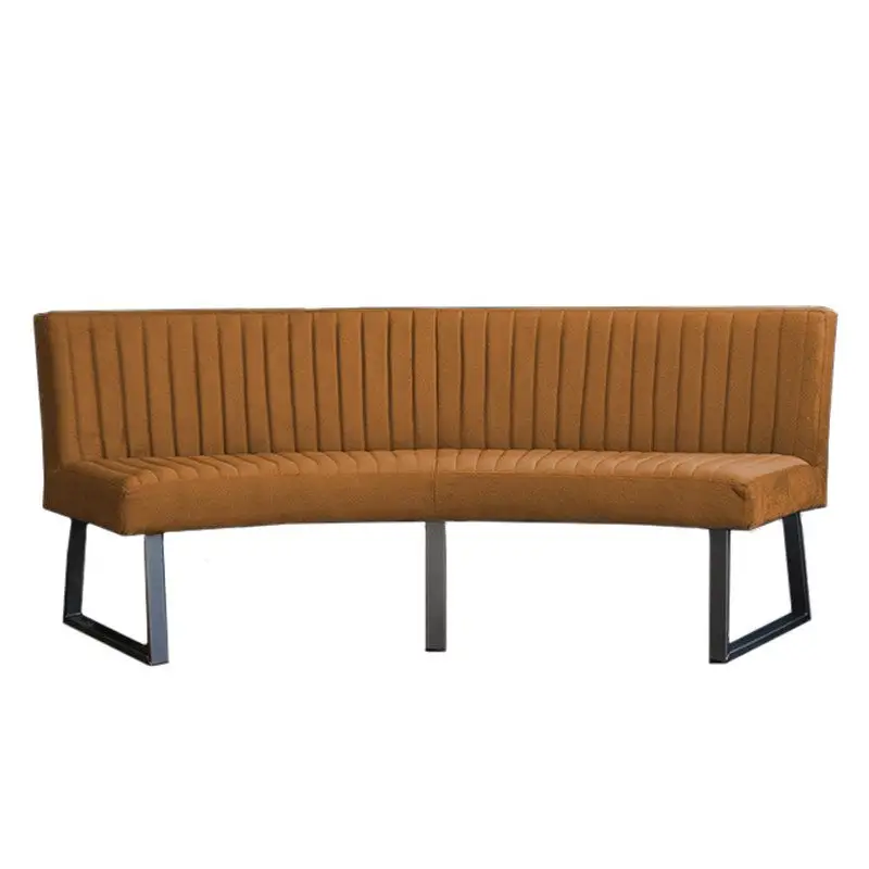 Meest Verkocht Eetkamerbank - Hengelo - stof Element bruin 07 - geschikt voor ovale tafel 200 cm