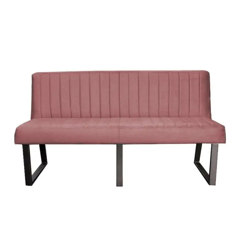 Seizoensaanbieding Eetkamerbank - Hengelo - stof Element roze 10 - 180 cm