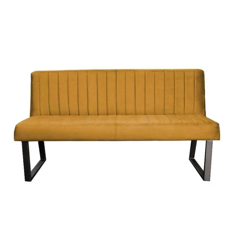 Eetkamerbank - Hengelo - stof Element goud 08 - 140 cm Uitverkoop