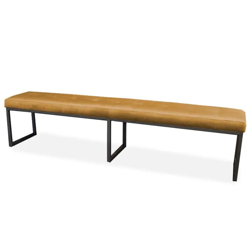 Alleen Vandaag Eetkamerbank - Atlanta - stof Element goud 08 - 160 cm