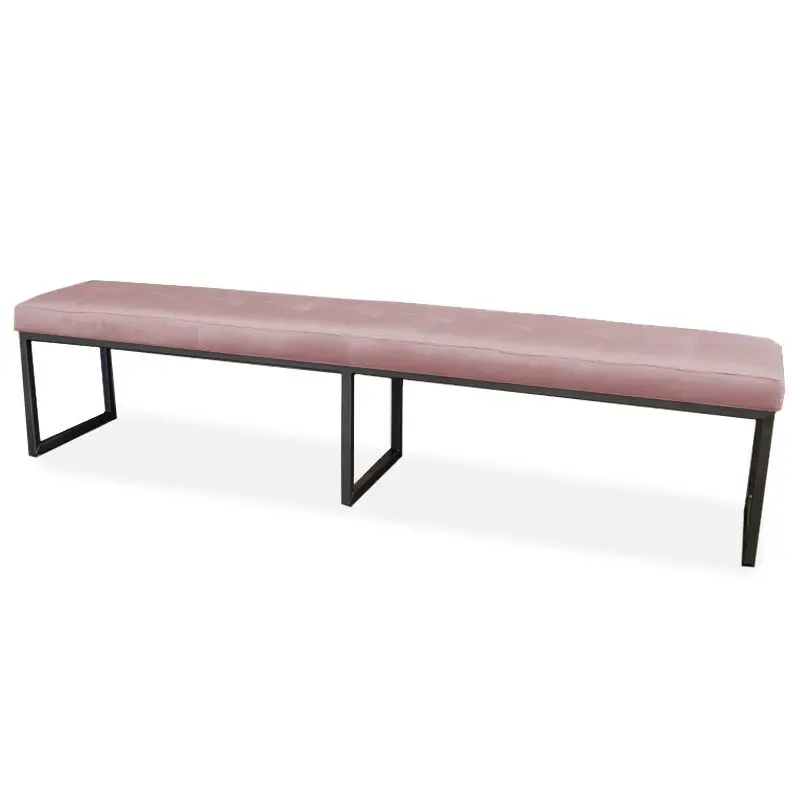 Eetkamerbank - Atlanta - stof Element lichtroze 18 - 160 cm Bestseller