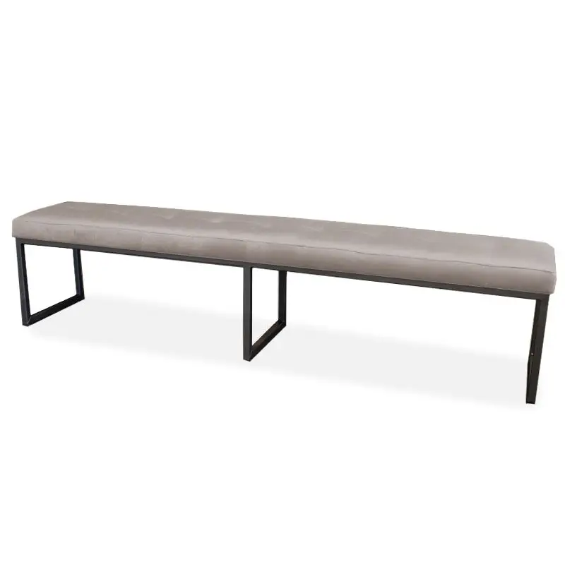 Dagaanbieding Eetkamerbank - Atlanta - stof Element grijs 03 - 200 cm