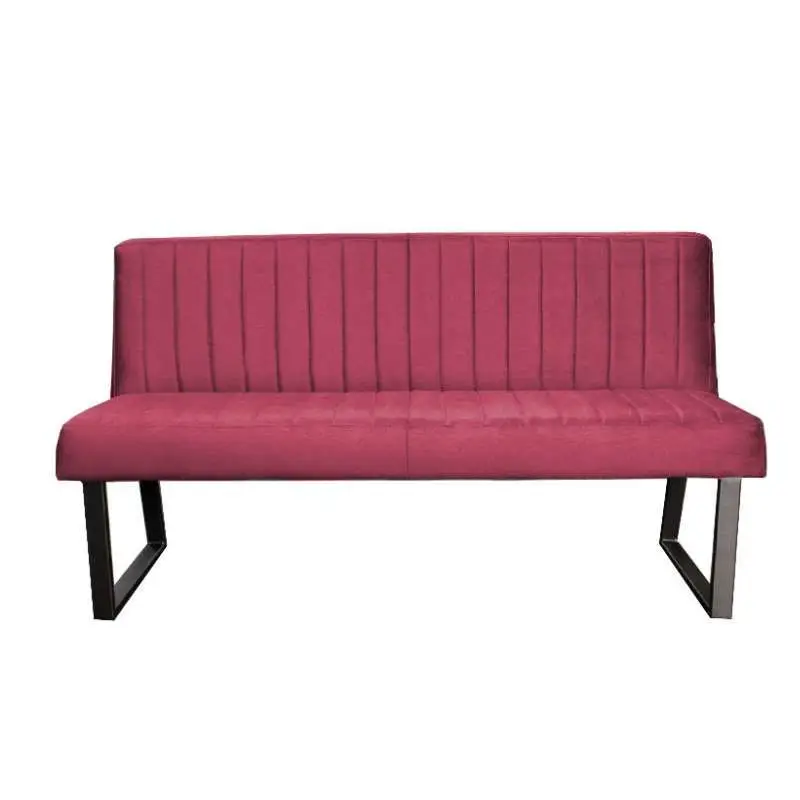 Eetkamerbank - Hengelo - stof Element fuchsia 19 - 140 cm Weekendaanbieding