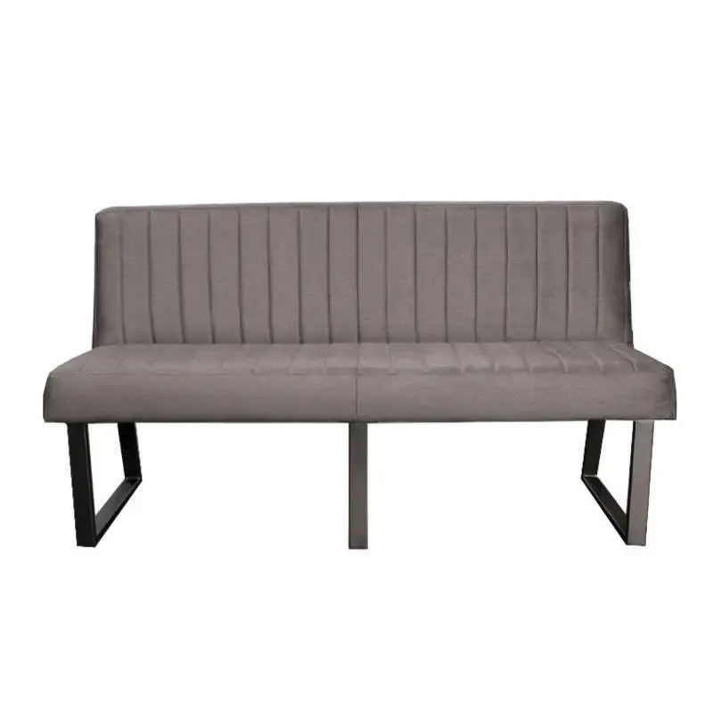 Koop Online Eetkamerbank - Hengelo - stof Element grijs 03 - 200 cm