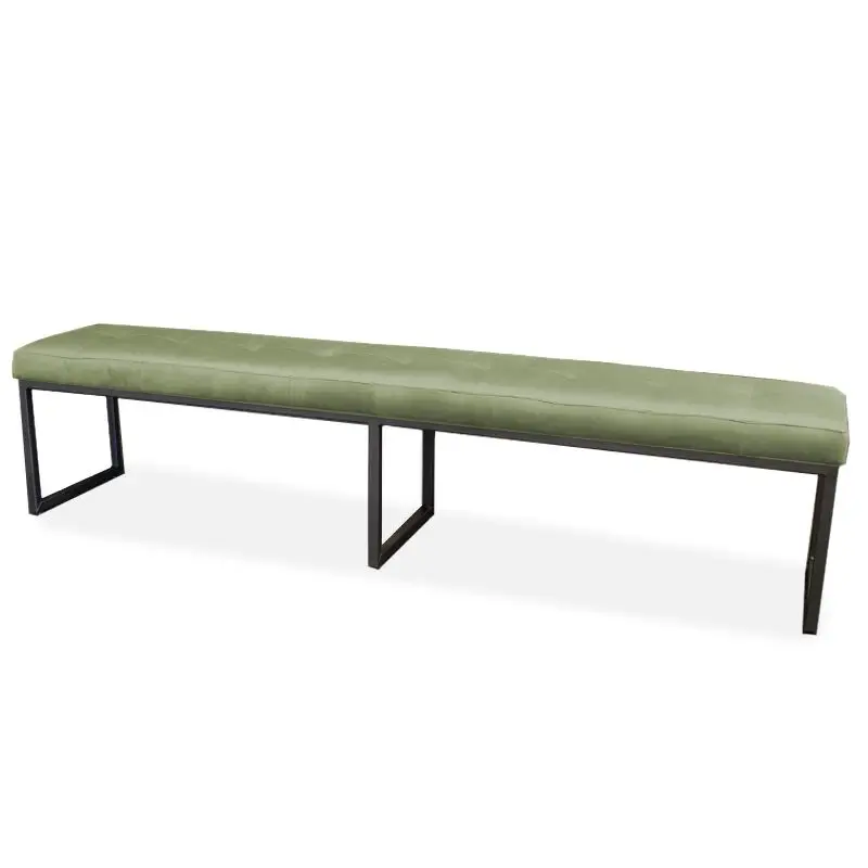 Beperkt Aanbod Eetkamerbank - Atlanta - stof Element lichtgroen 11 - 140 cm