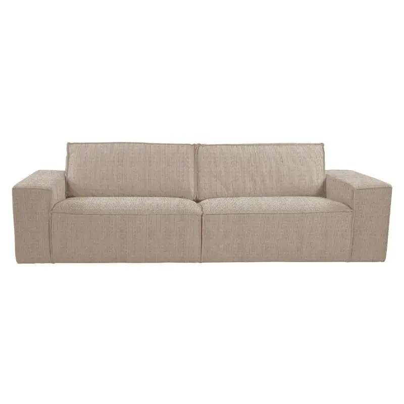 Finale Uitverkoop 3 zitsbank - Marken - Run again rib beige 11