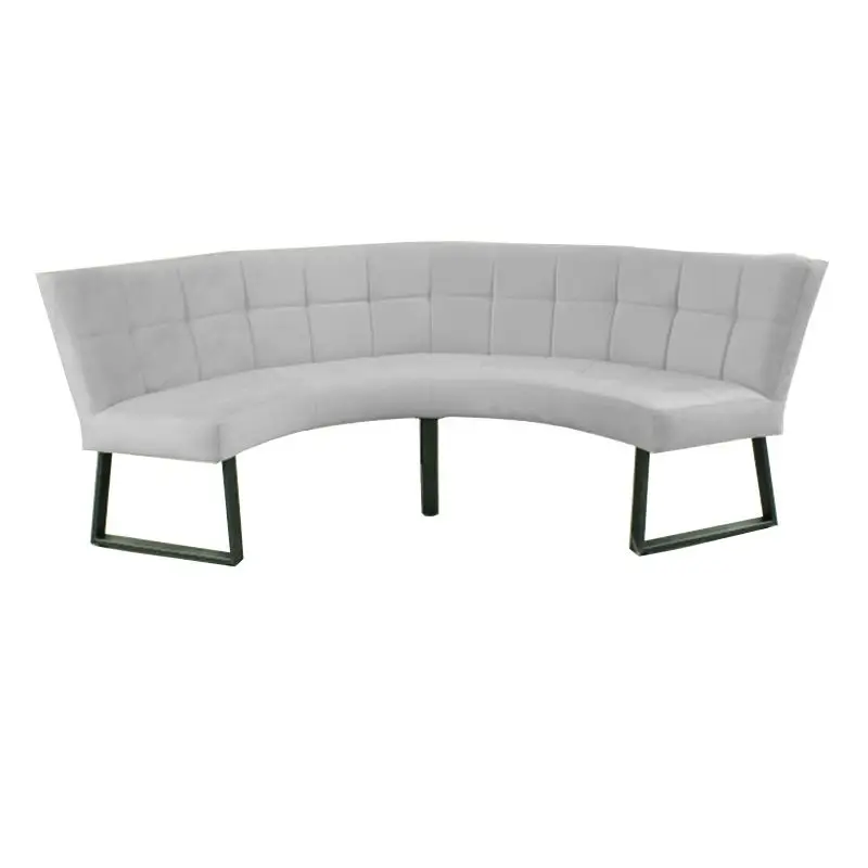 Express Levering Eetkamerbank - Amsterdam - stof Element lichtgrijs 04 - geschikt voor tafel 130 cm