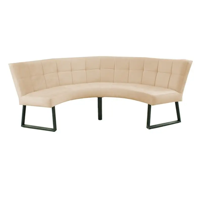 Nu Kopen Eetkamerbank - Amsterdam - stof Element beige 06 - geschikt voor tafel 130 cm