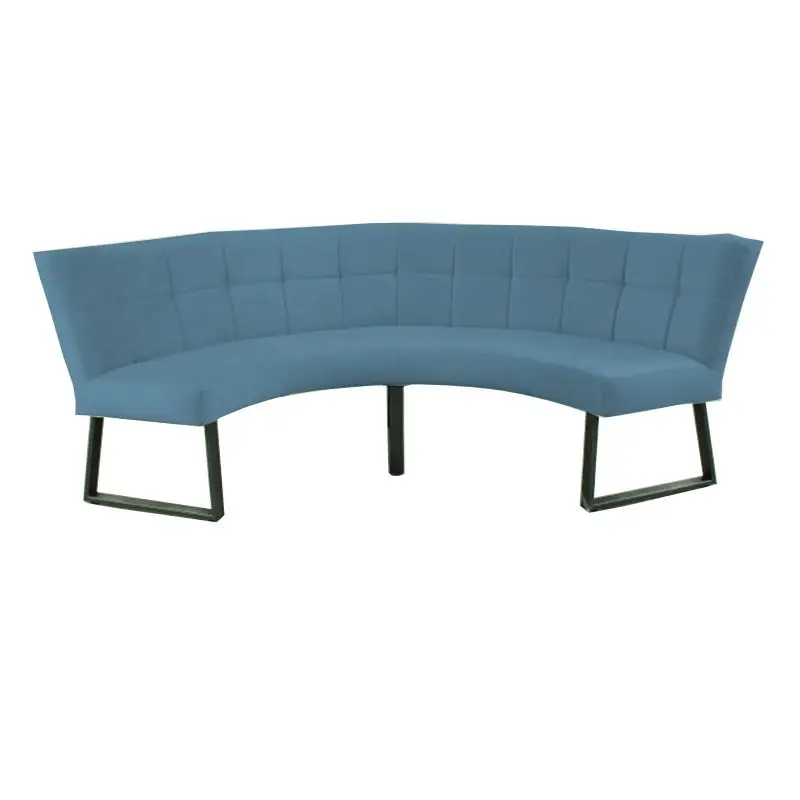 Eetkamerbank - Amsterdam - stof Element petrol 14 - geschikt voor tafel 130 cm Voordeelprijs