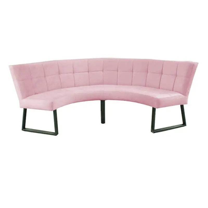 Eetkamerbank - Amsterdam - stof Element lichtroze 18 - geschikt voor tafel 130 cm Gratis Retour
