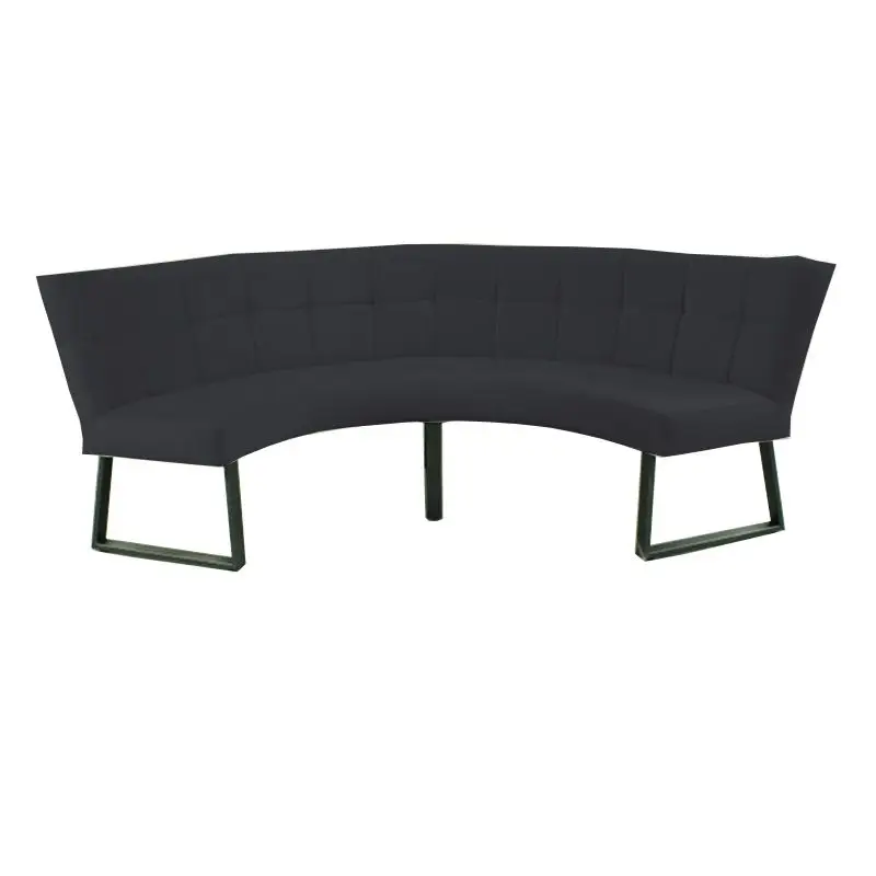 Eetkamerbank - Amsterdam - stof Element antraciet 01 - geschikt voor tafel 150 cm Gereduceerde Prijs