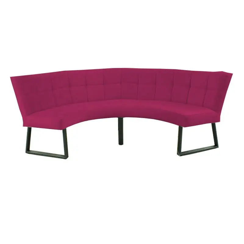 Direct Verzonden Eetkamerbank - Amsterdam - stof Element fuchsia 19 - geschikt voor tafel 150 cm