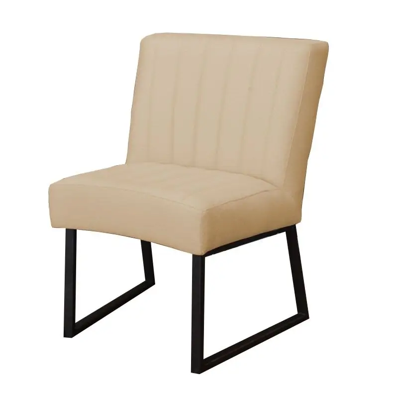 Eetkamerstoel - Hengelo - geschikt voor ronde tafel - stof Element beige 06 Fabrieksprijs