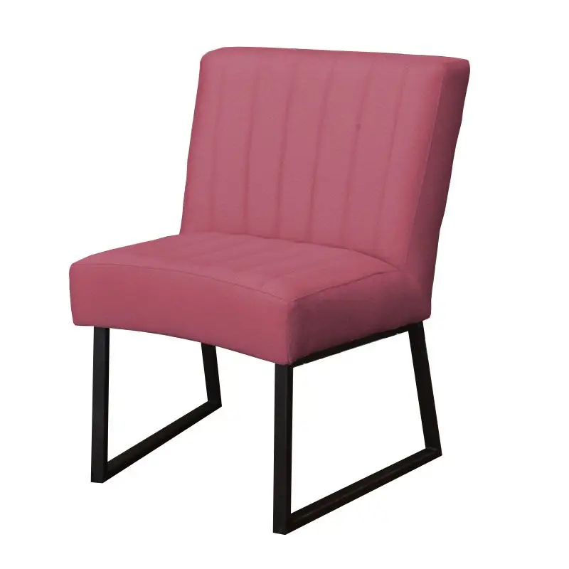 Eetkamerstoel - Hengelo - geschikt voor ronde tafel - stof Element roze 10 Merkproduct