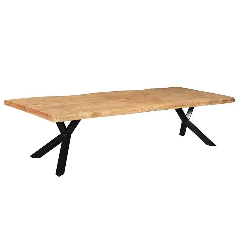 Boomstamtafelblad massief Mango - 240 x 100 cm - Bladdikte 4,0 cm Favoriet