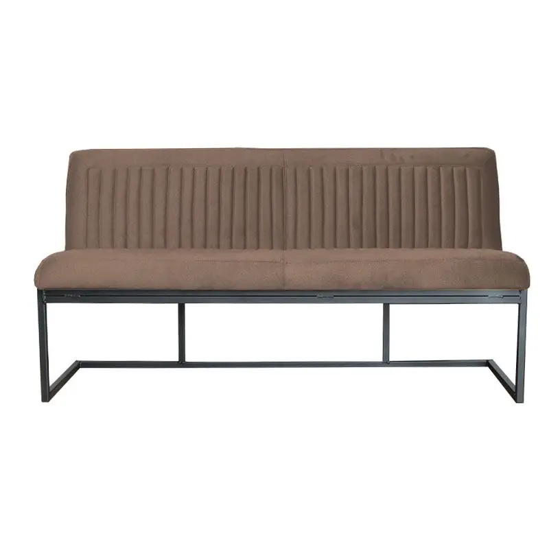 Eetkamerbank - Lara - stof Element grijsbruin 05 - 160 cm Hoge Kwaliteit
