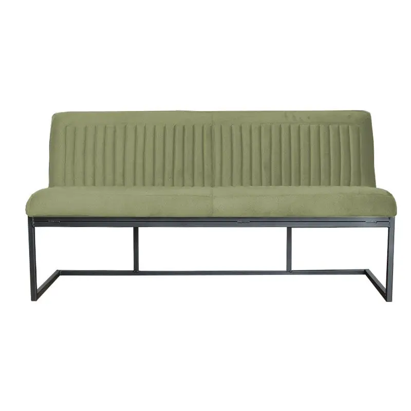 Voordeelprijs Eetkamerbank - Lara - stof Element lichtgroen 11 - 160 cm