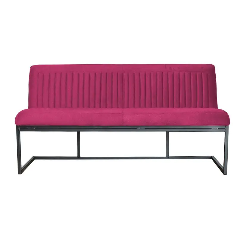 Hoge Kwaliteit Eetkamerbank - Lara - stof Element fuchsia 19 - 160 cm