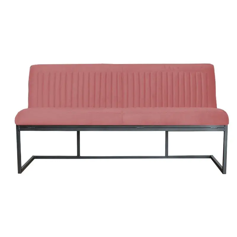 Eetkamerbank - Lara - stof Element roze 10 - 140 cm Hoge Kwaliteit