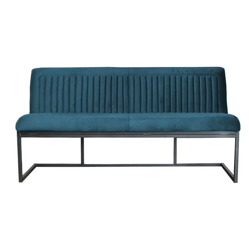 Eetkamerbank - Lara - stof Element petrol 14 - 140 cm Dagaanbieding