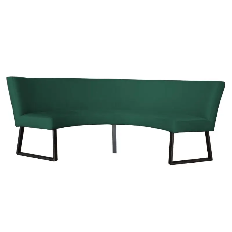 Eetkamerbank - Rotterdam - stof Element bosgroen 20 - geschikt voor tafel 130 cm Actieprijs
