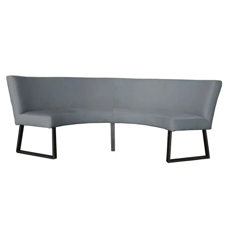 Beperkt Aanbod Eetkamerbank - Rotterdam - stof Element grijs 03 - geschikt voor tafel 150 cm