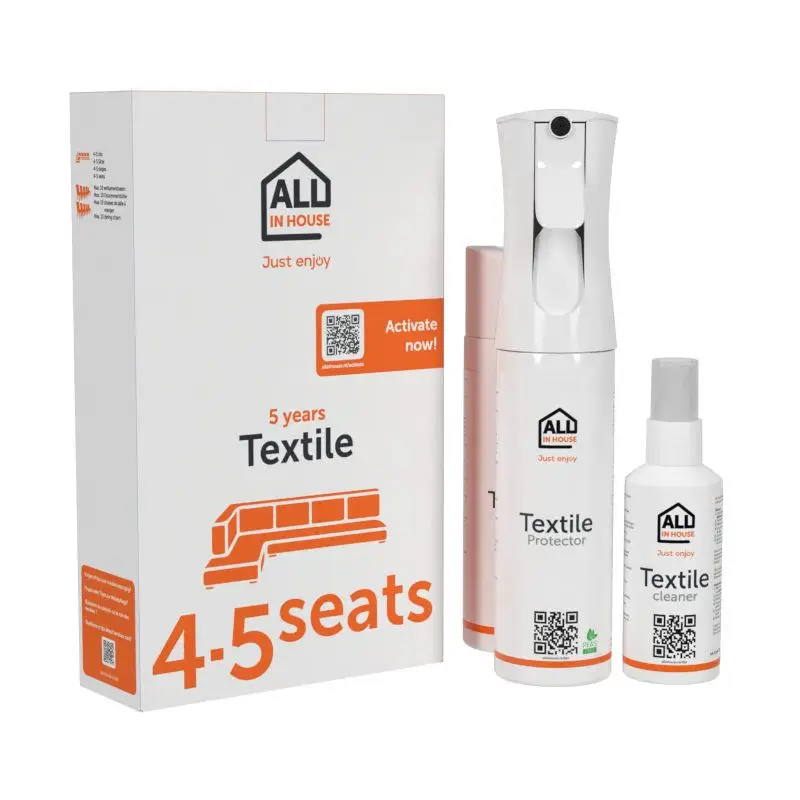 All in House Service - 5 jaar Textiel - Hoekbank Favoriet