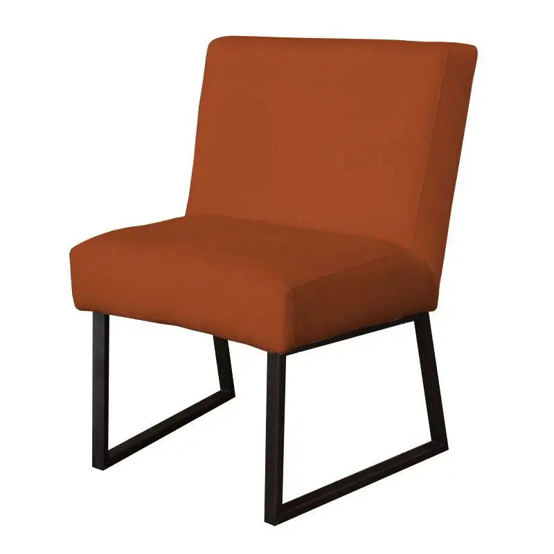 Actieprijs Eetkamerstoel - Rotterdam - geschikt voor ronde tafel - stof Element koper 09