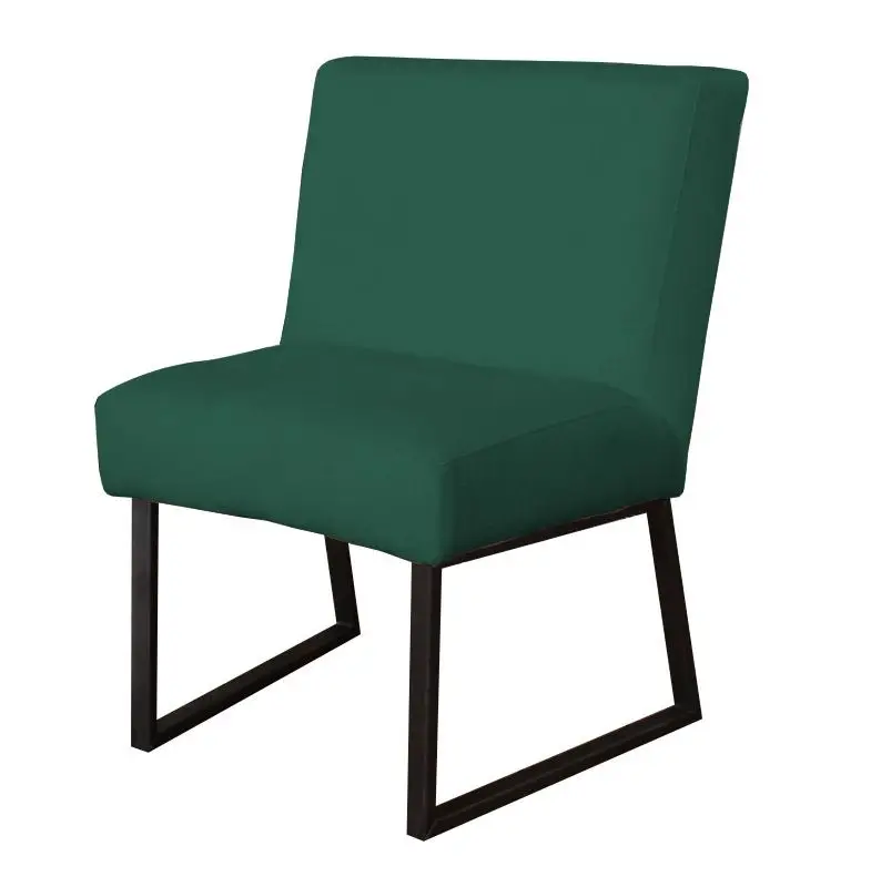 Tijdelijk Beschikbaar Eetkamerstoel - Rotterdam - geschikt voor ronde tafel - stof Element bosgroen 20