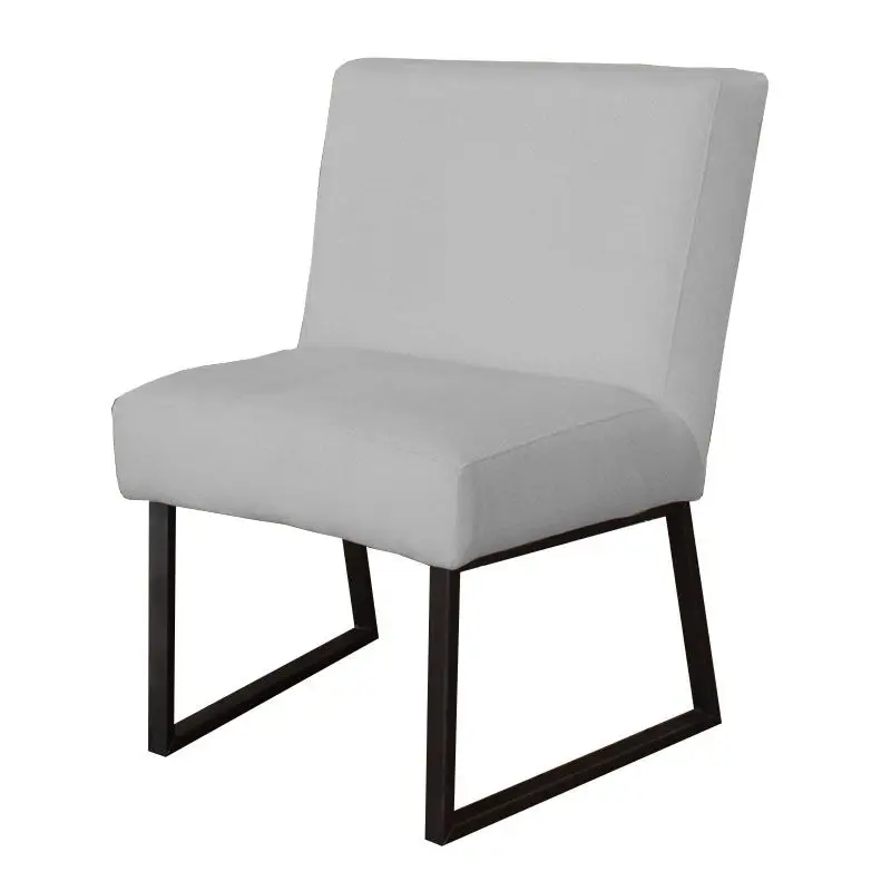 Koop Online Eetkamerstoel - Rotterdam - geschikt voor ronde tafel - stof Element steengrijs 24
