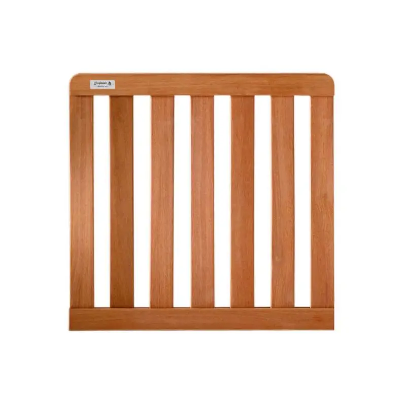 Tuinpoort hardhout bankirai Luxe recht rvs 100 x 90 cm Nieuw