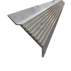 Knelprofiel aluminium blanco 2500 mm Populair