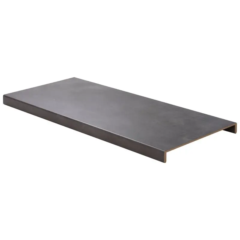 Veilige Betaling Overzettreden met neus (2 stuks) - PVC toplaag - Graniet - 100 x 60 cm
