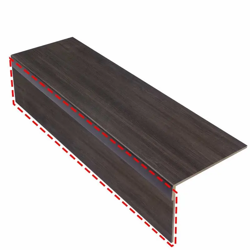 Snelle Levering Stootbord (3 stuks) - Laminaat - Arizona Oak - 130 x 20 cm