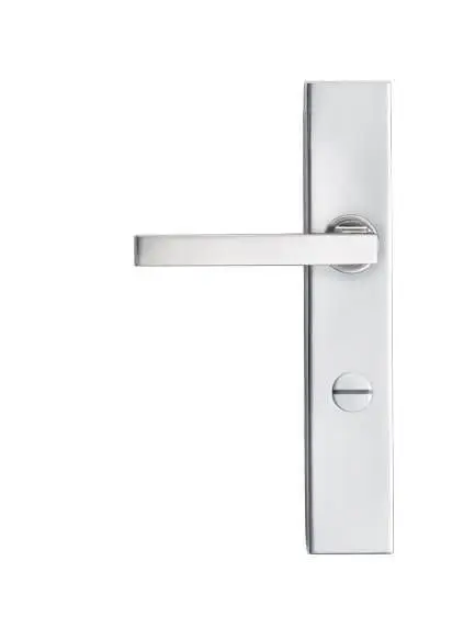 Veilige Betaling Deurbeslag - Luxes Silver tbv vrij/bezetslot