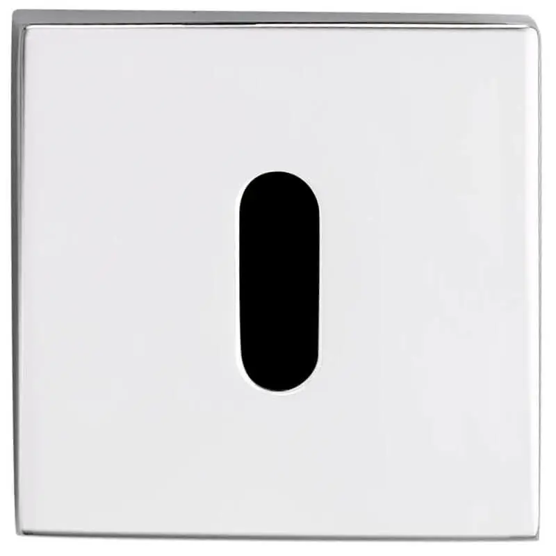 Nieuw Sleutelrozet - Square Silver tbv kast slot