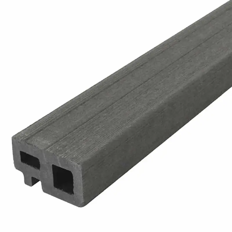 Onderregel/randafwerking composiet rock grey 2,35 mtr (set van 2 stuks) Nieuw