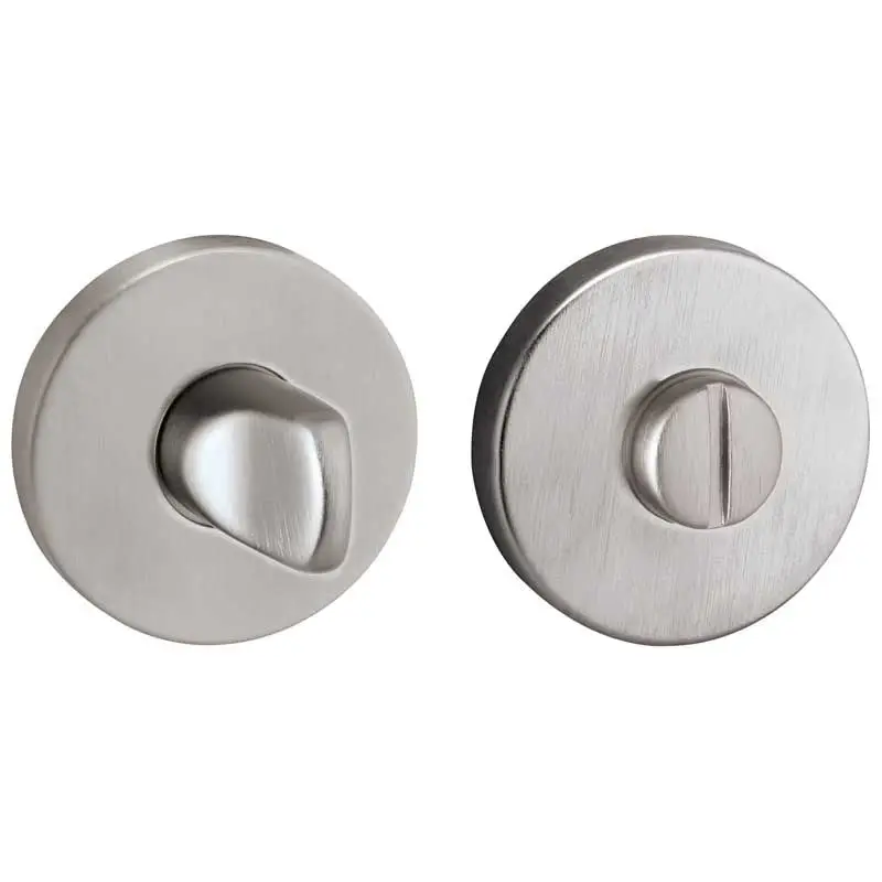 Merkproduct Deurbeslag - Klikvast KV0100 - Toilet vrij-bezet - Mat RVS