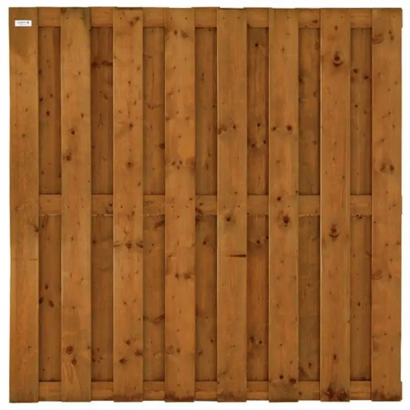 Schutting vuren Timber recht 15L rvs bruin geimpregneerd (180 x 180 cm) schermdikte 4,7 cm Nu Kopen
