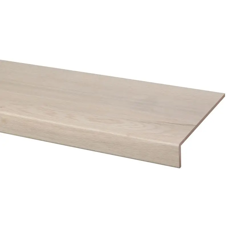 Betaalbaar Overzettrede met neus - Laminaat - IJs Eiken - 130 x 38 cm