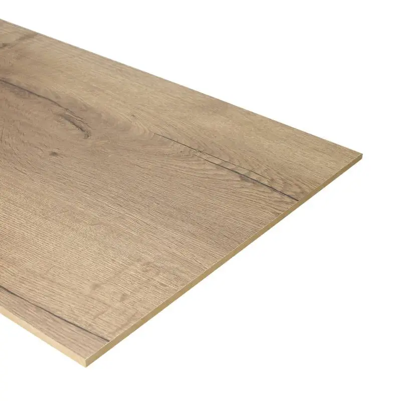 Direct Verzonden Stootbord dubbel - Laminaat - Borl盲nge Bruin Eik - 136 x 40 cm