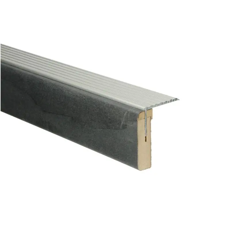 Uitloopprofiel Zilver - Helsingborg Skiffer - 136 x 6,3 cm Actieprijs