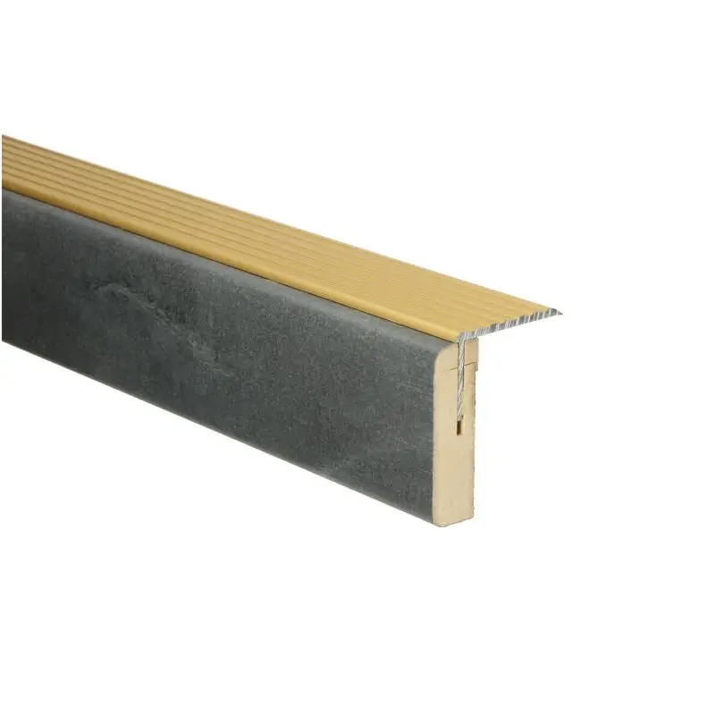 Rechtstreeks Van De Fabrikant Uitloopprofiel Goud - Helsingborg Skiffer - 136 x 6,3 cm